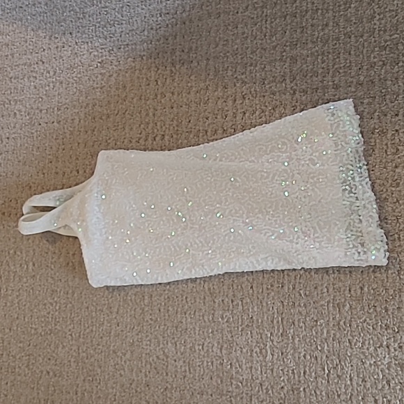 Womens sparkly tank yop - Picture 4 of 4